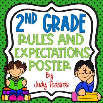 2nd Grade Rules and Expectations by Judy Tedards | TPT