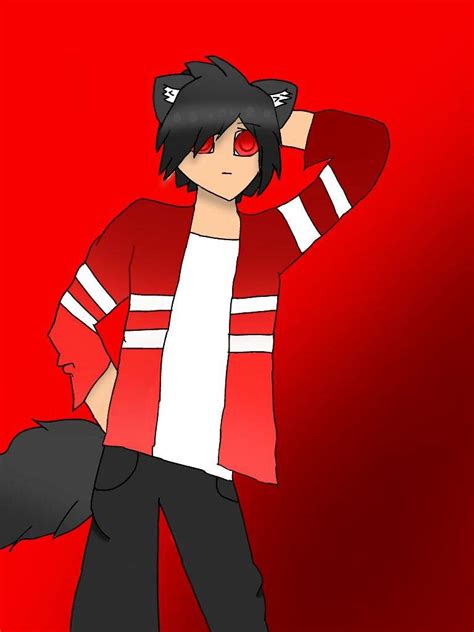 Drawing of Aaron Lycan | Aphmau Amino