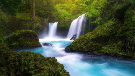 Wallpaper Scenery Waterfall (53+ images)