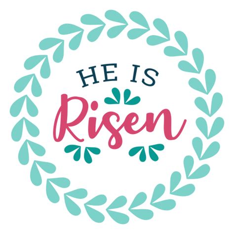 He Has Risen Svg