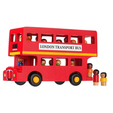 Lanka Kade All Red London Bus | London bus, Baby learning toys, Bus