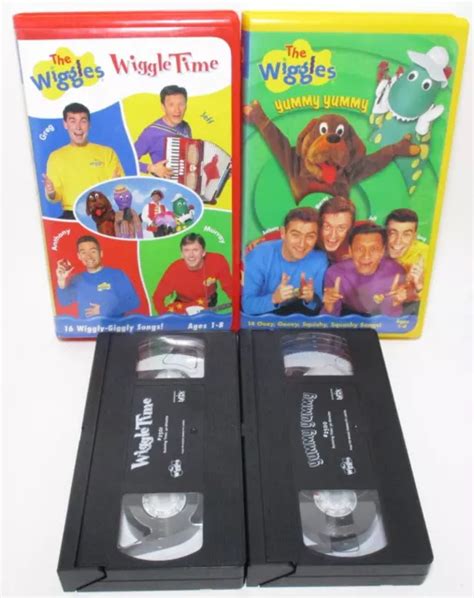 LOT DE 2 VHS Wiggles + Yummy Yummy EUR 16,73 - PicClick FR