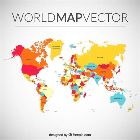 World Map Vector Freepik, Premium Vector Blue Globes And World Map ...