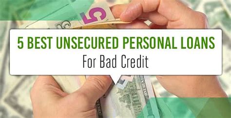 5 Best Unsecured Personal Loans (Bad, Poor, No Credit) - BadCredit.org