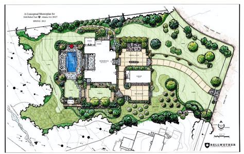 Masterplan | Landscape architect, Landscape plans, Landscape design plans