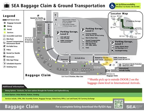 Shuttle Stop Locations - Seatac Airport Shuttle