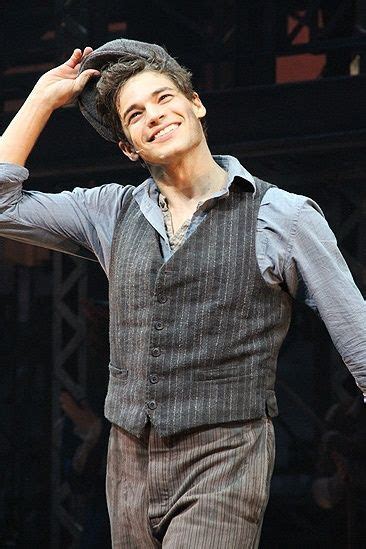 Jeremy Jordan in Newsies | Newsies, Jack kelly, Newsies costume