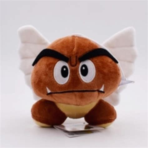 Chiue Super Bros Plush Goomba Toy 5" Paragoomba with Angel Wings ...