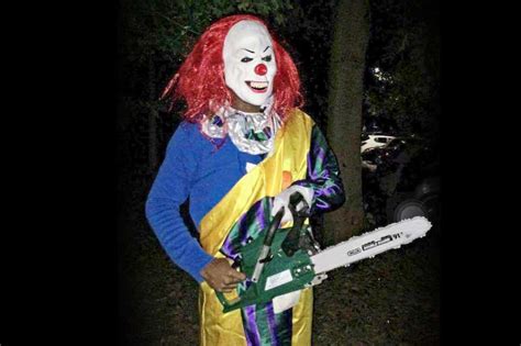 Killer clowns: Teen arrested over clown chainsaw rampage at Brunel ...