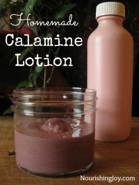 Homemade Calamine Lotion