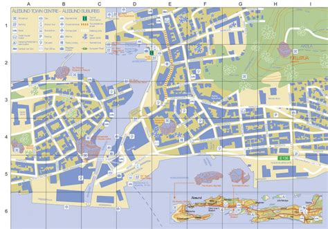 Alesund Norway map - Alesund Norway city map (Northern Europe - Europe)