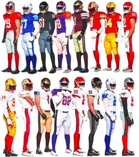 Usfl Football Uniforms