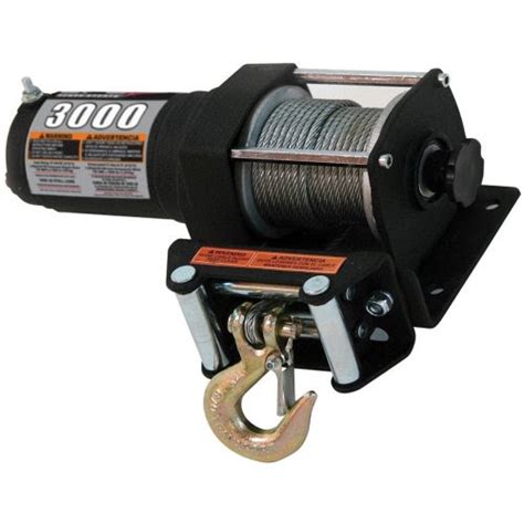 ATV Winches: Champion Power Equipment 13001 3000-lb Power Winch Kit