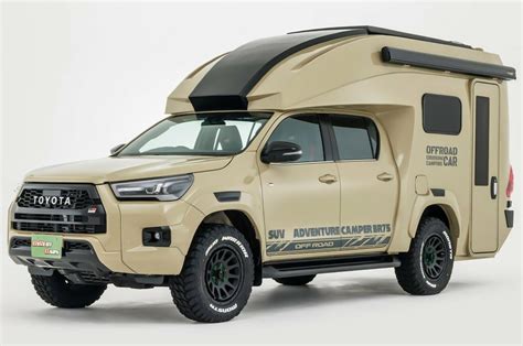 Latest Technologies: Toyota Hilux camper is the most rugged two-bed ...