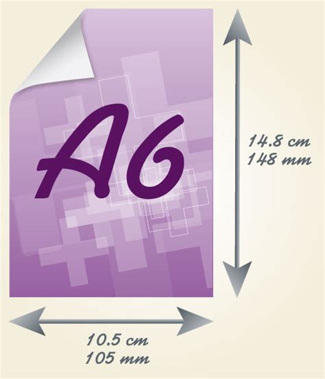 A6 Paper Size | All informations about A6 sheet of paper