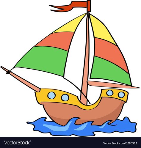 Cartoon Boat Clipart Clipart Kid Cartoon Image Of A Boat | Images and ...