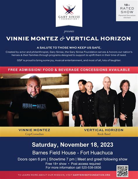 Vertical Horizon Live Music Event :: Ft. Huachuca :: US Army MWR