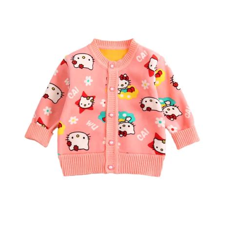 Newborn Baby Girl Clothes Winter Cotton Hello Kitty Baby Clothing Boy ...