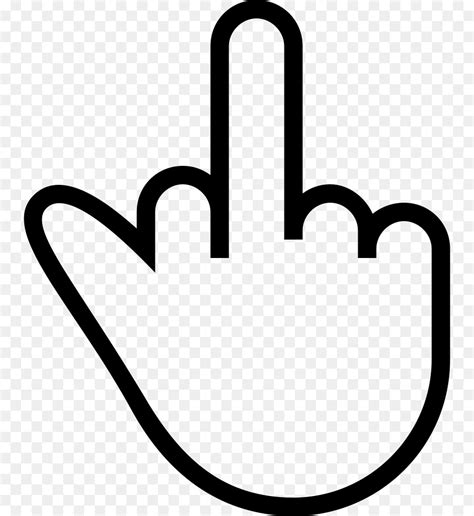 middle finger clipart - Clip Art Library