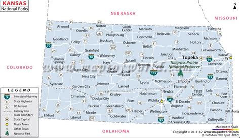 Kansas State Parks Map - My Maps