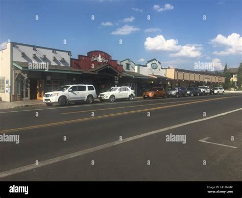 Downtown McCall, Idaho Stock Photo - Alamy