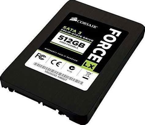 Corsair Force LX Series Solid State Disk (SSD) 512GB 2.5-Inch - CSSD ...