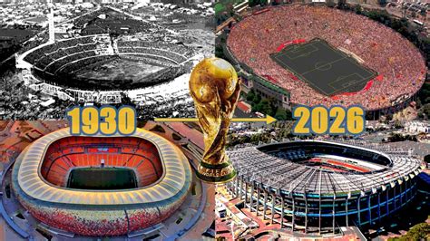 All FIFA World Cup Stadiums (1930-2026) - TFC Stadiums