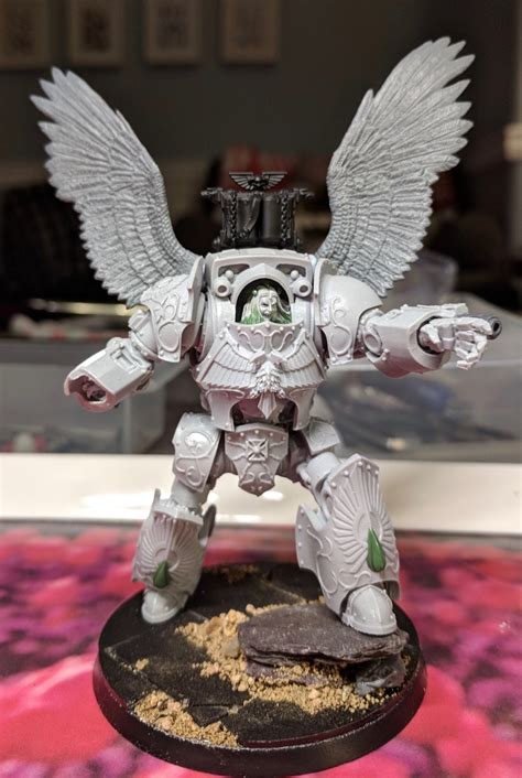 Blood Angels Librarian Dreadnought Kitbash - Rapid Fire Wargaming