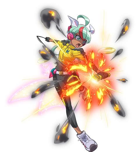 A new character ! Her name Quadra and she is in Beyblade Burst Quad ...