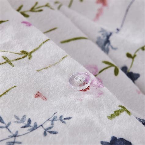 Printed Flannelette Multi Floral Quilt Cover Set | Adairs