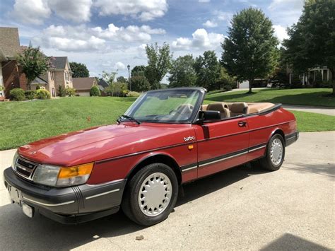 1989 Saab 900 Turbo 5-Speed Convertible