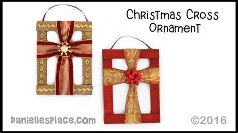 Christmas Cross Craft - YouTube