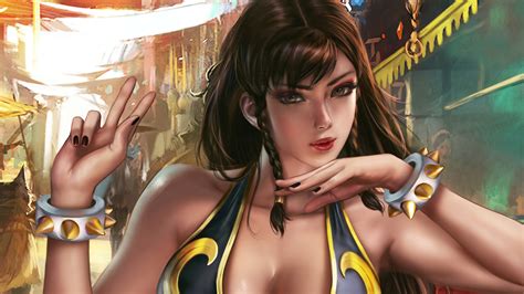 Wallpaper : Chun Li, Street Fighter, video game characters, female ...