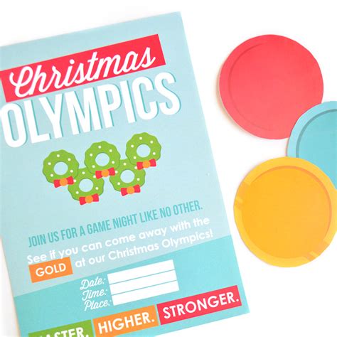 Christmas Olympics - Christmas Competitions from The Dating Divas