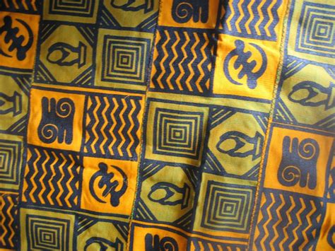 Adinkra Cloth, Gye Nyame, African Textile, Adinkra Symbols, Textile ...