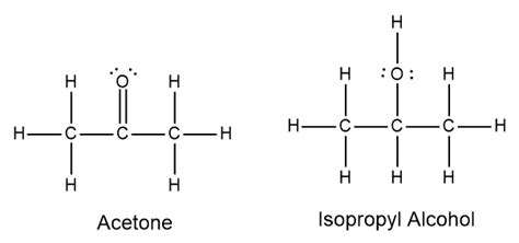 Lewis Dot Structure Of Acetone