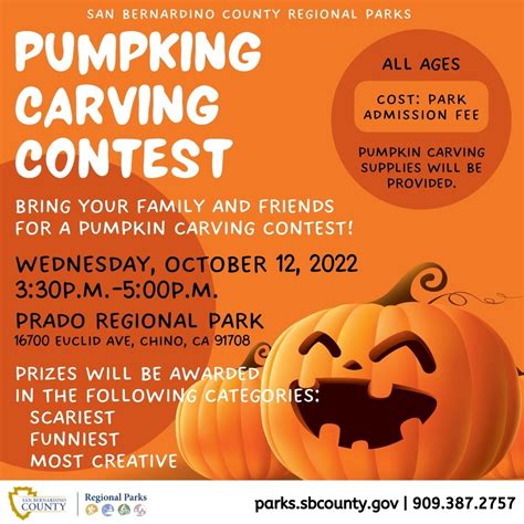 Pumpkin Carving Contest – Parks