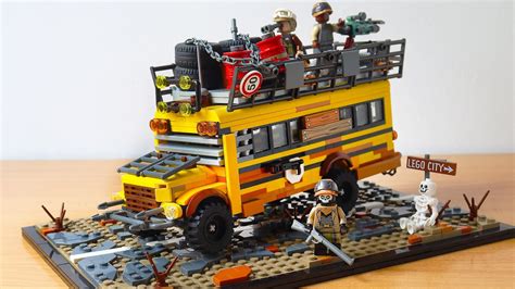 LEGO Zombie Apocalypse School Bus MOC | Brick Finds & Flips