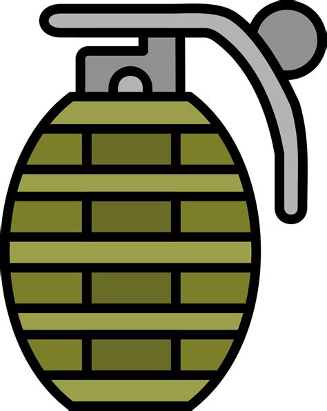 Grenade Vector Icon 20471131 Vector Art at Vecteezy