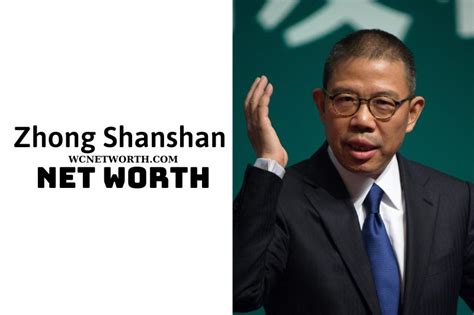 Zhong Shanshan Net Worth: Updated on January 2024 | WCnetworth