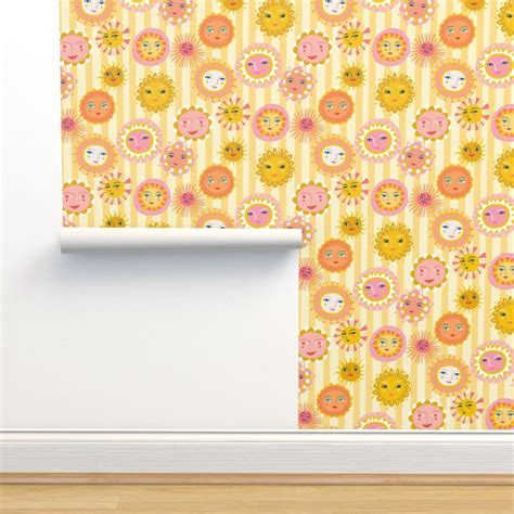 Sunny Days Wallpaper Everyday Sunshine by Miraparadies - Etsy