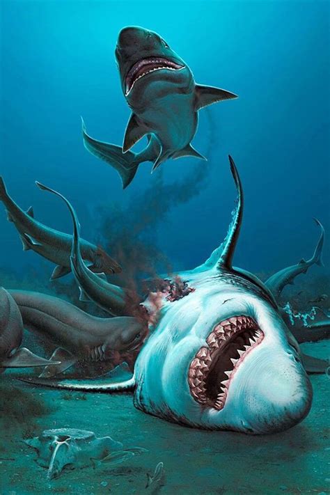 Teeth from extinct mega-shark twice the size of great white found in ...