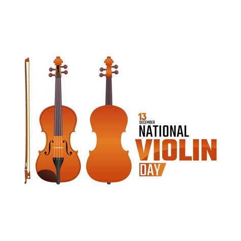 vector graphic of national violin day good for national violin day ...