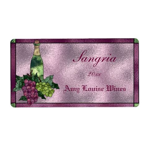 Homemade Wine Labels | Zazzle.com