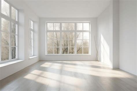 Premium AI Image | Stylish Empty Room Photography AI Generated