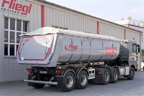 Asphaltprofi Thermo®: Fliegl Trailer - tippers, truck trailers, chassis