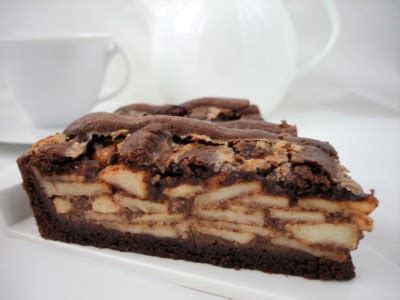 Recette Tarte aux pommes et chocolat - 750g.com