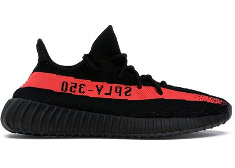 adidas Yeezy Boost 350 V2 Core Black Red - BY9612