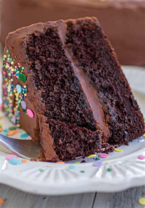 Amazing Chocolate Layer Cake - A super moist, rich and decadent ...