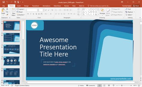 Các mẫu animated powerpoint background sống động và ấn tượng